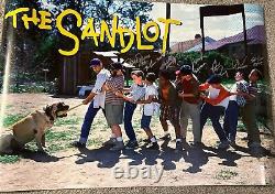 Le poster 24x36 du film 'The Sandlot' signé par le casting avec un certificat d'authenticité de Beckett - 8 signatures!