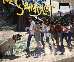 Le poster 24x36 du film 'The Sandlot' signé par le casting avec un certificat d'authenticité de Beckett - 8 signatures!