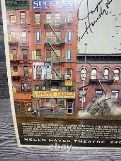 Les Humains @ Le Théâtre Hayes, Distribution Signée, Affiche/Poster de Pièce de Broadway