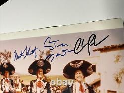 Les trois amigos Autographes CAST SIGNÉS? Photographie Chevy Chase Steve Martin P1