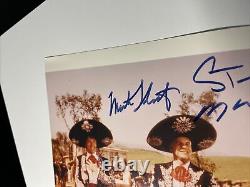 Les trois amigos Autographes CAST SIGNÉS? Photographie Chevy Chase Steve Martin P1