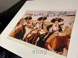 Les trois amigos Autographes CAST SIGNÉS? Photographie Chevy Chase Steve Martin P1