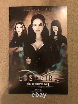 Lost Girl Cast Signé 11 X 17 Affiche Promotionnelle Anna Silk Zoie Palmer Avec Loa +