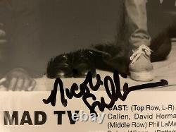 Madtv Cast Signé Autographe Photo Artie Lange Phil Lamarr Nicole Sullivan Mad Tv