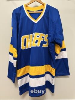 Maillot de film signé de Slap Shot avec la distribution Beckett