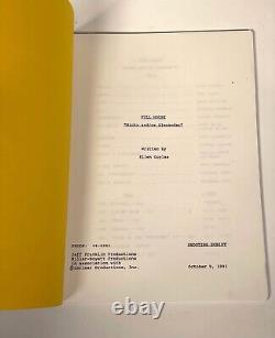 Maison Pleine autographiée script signé par tout le casting Saget Stamos Mary-Kate Ashley