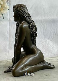 Moulage À Chaud Original Nude Femme Sculpture De Bronze Figure À Chaud