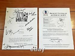 Once Upon A Time Signed The Final Battle Part 2 Script By 7 Cast Beckett Coa