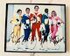 Photo AutographiÉe Du Cast Des Power Rangers Lightspeed Rescue 8x10 SignÉe