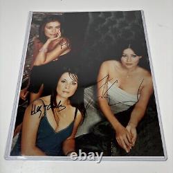 Photo autographiée signée par le casting de Charmed de 1999 Shannen Doherty, Milano, Combs avec certificat d'authenticité (COA)