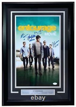 Photo du film Entourage signée par le casting encadrée 11x17 Grenier et autres JSA