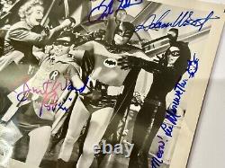 Photo signée du casting de BATMAN 1966