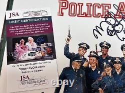 Photographie du casting du film Police Academy 16x20 Signée 8 Signatures Bubba Smith