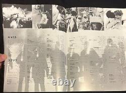 Programme du film E.T. L'extra-terrestre signé par 11 membres du casting de 1982 Spielberg Thomas