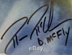 Retour À Cast Future (7) Signé Michael J Fox Autographié 11x14 Photo Psa