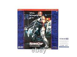 Robocop Équipe Signée Par 12 Membres Laserdisc Film Peter Weller Nancy Allen ACOA