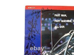 Robocop Équipe Signée Par 12 Membres Laserdisc Film Peter Weller Nancy Allen ACOA