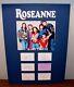 Roseanne Afficher Cast Autographied Display Index Cards Original Cast 18x24 Authentic