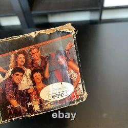 Sauvés par le Cast de la série télévisée Saved By The Bell, jeu vintage signé, 4 signatures Dustin Diamond JSA COA