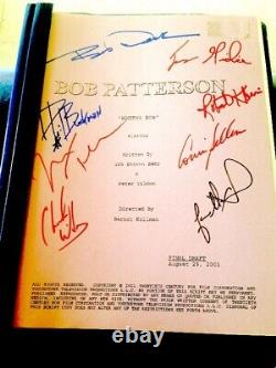 Script autographié du casting de Bob Patterson