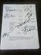 Script De La Finale Carry On De Supernatural Signé Par Le Casting - Autographe De Jensen Ackles