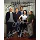 Seinfeld Cast Par 5 (73660) Autographié En Personne 8x10 Avec Coa