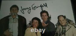 Seinfeld Cast Signé Autographe Photo Autographié
