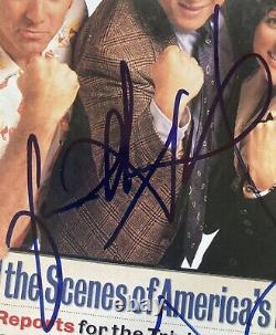 Seinfeld Cast Signé Autographe X4 1997 Divertissement Hebdomadaire Jsa Loa Free S&h