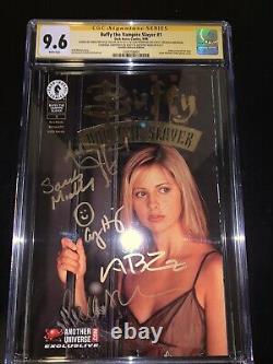 Signé Buffy The Vampire Slayer 1 Cgc 9.6 Sarah Michelle Gellar & Original Cast