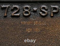 Signé Paire De Tiffany Cast Bronze Egyptian Revival Elevator Indicateurs #6451