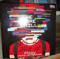 Signed Be More Chill Original Cast Recording Lp Off Broadway Joe Iconis Tracz+