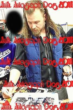 Sons Of Anarchy Cast(x7)authentic Hand-signed 11x17 Photo (charlie Hunnam)(proof)