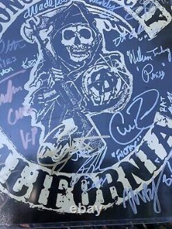 Sons Of Anarchy-rare Complete Cast Authentic Hand Signed In Person- Mint Shape