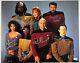 Star Trek La Nouvelle Génération Cast Jsa Signed Autograph 16 X 20 Patrick Stewart