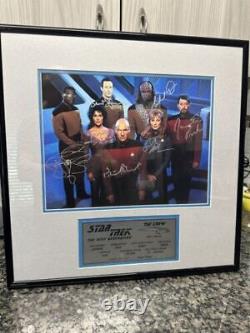 Star Trek La Nouvelle Génération - Distribution Signée et Numérotée 1064/2500