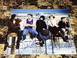 The Breakfast Club Rare Cast Signed Autographed 16x20 Movie Photo Poster Coa