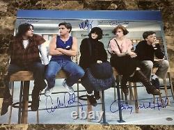 The Breakfast Club Rare Cast Signed Autographed 16x20 Movie Photo Poster Coa