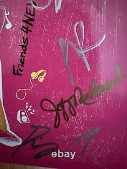 Tina Fey Signed Moyenne Filles Broadway Double Lp Vinyle Rose