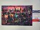 Tom Holland Rdj Chris Evans + Cast Affiche Marvel 11x17 Signée Avec Coa