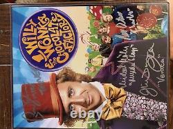 WILLY WONKA CAST SIGNÉ 4 KIDS OC Authentique 8x10